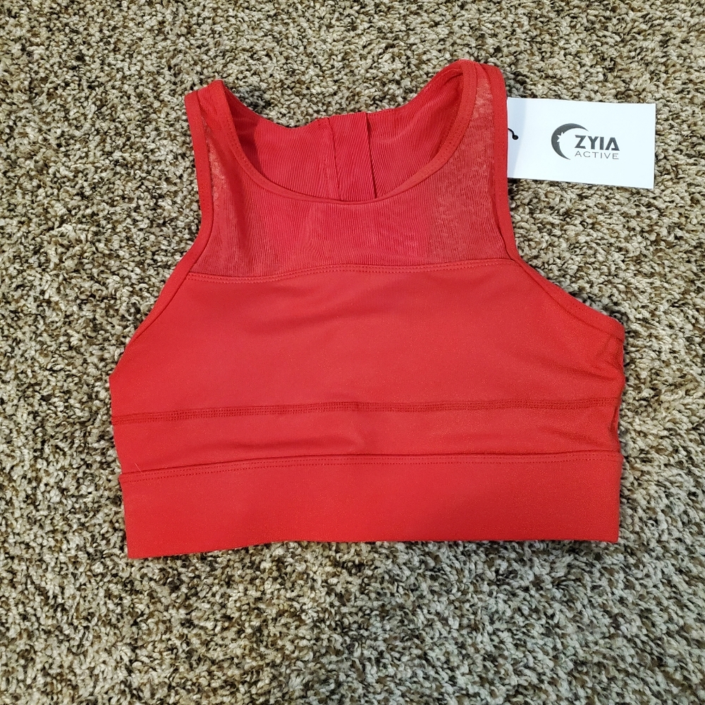 Zyia Red All Star Bra
